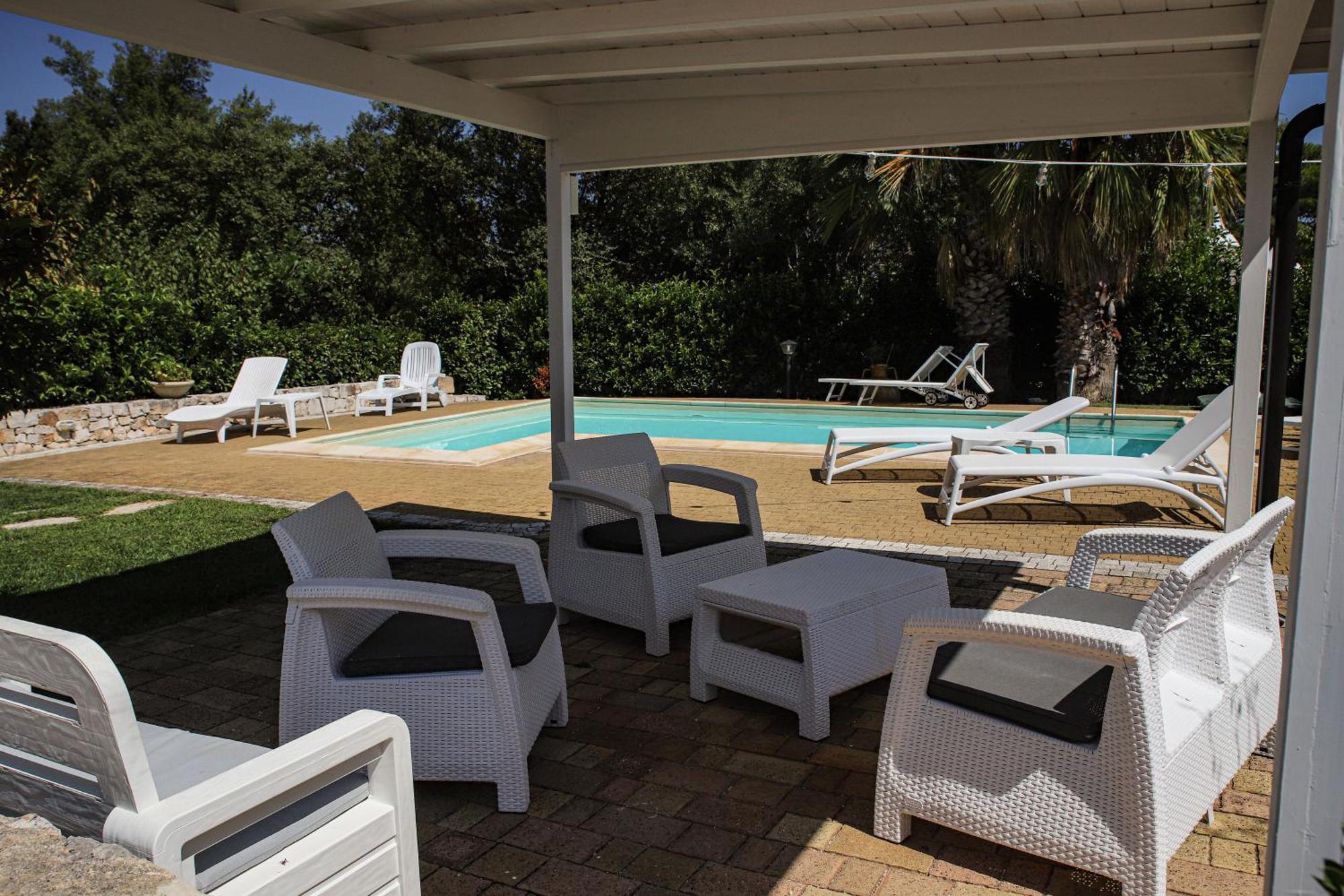 Villa Arisa con piscina Selva Di Fasano Esterno foto